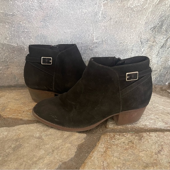 Girls Sz 1 ankle booties boots - Picture 1 of 7